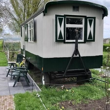 Ferienwohnung Pipowagen "Slapen By Co" Leerdam Exterior foto